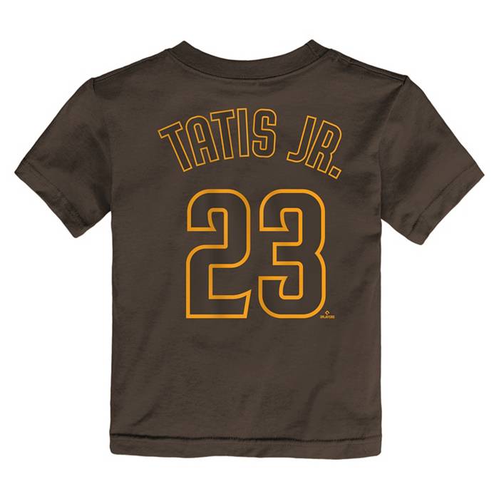 Outerstuff Toddler San Diego Padres Fernando Tatis Jr. #23 Gray T-Shirt