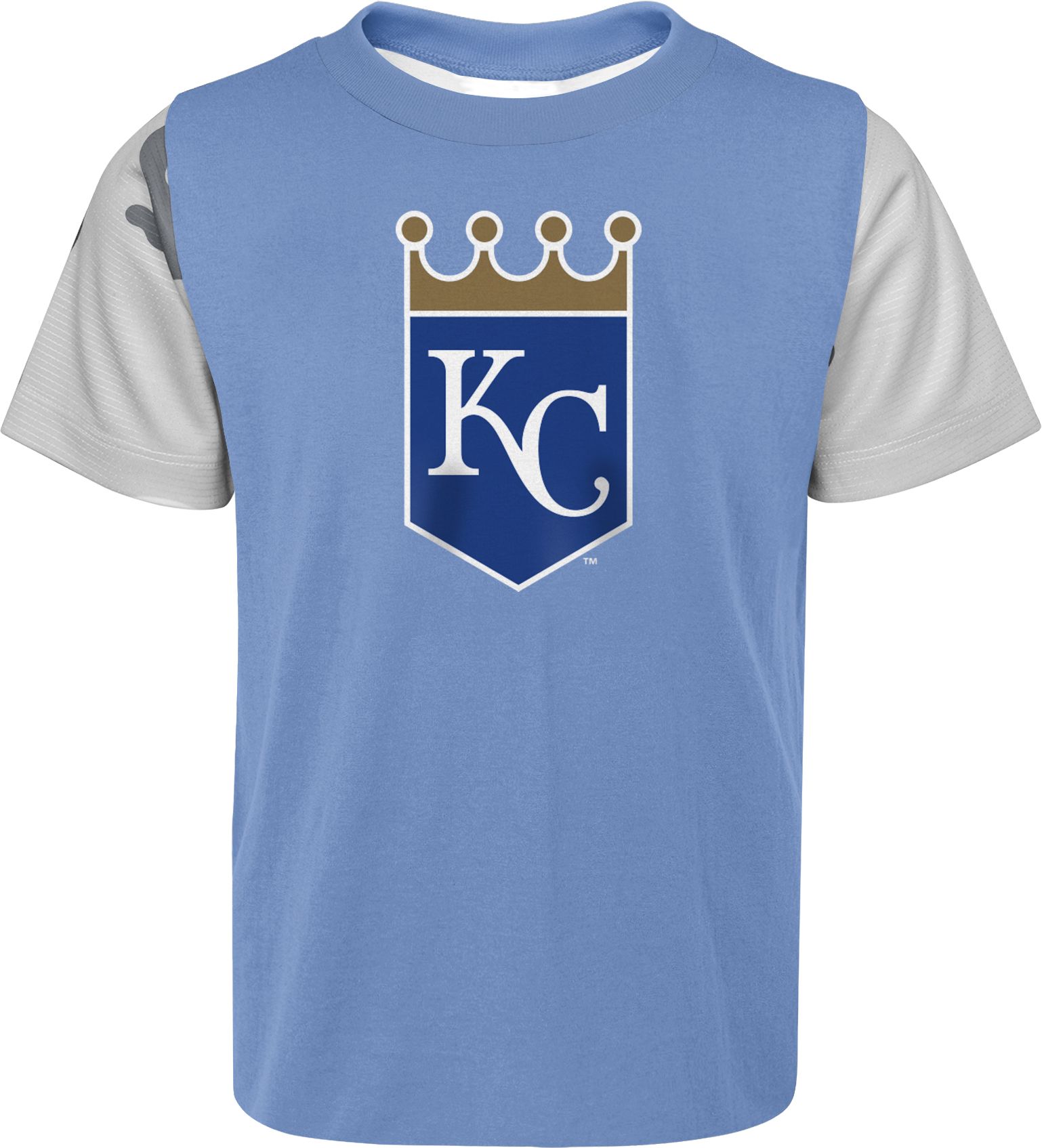 MLB Team Apparel Toddler Kansas City Royals Royal Blue Pinch Hit 2-Piece Set product image