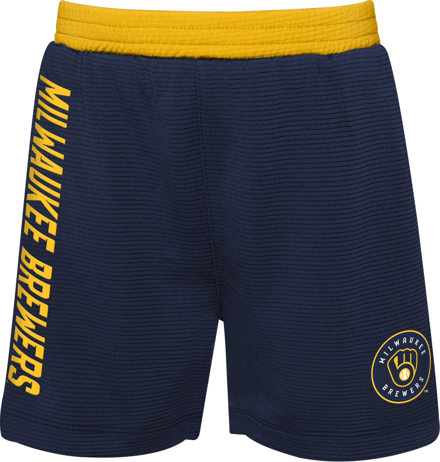 MLB Team Apparel Toddler Milwaukee Brewers Navy Pinch Hit 2-Piece Set product image