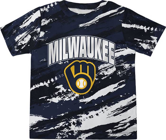  Outerstuff Big Boys Youth (8-20) Milwaukee Brewers