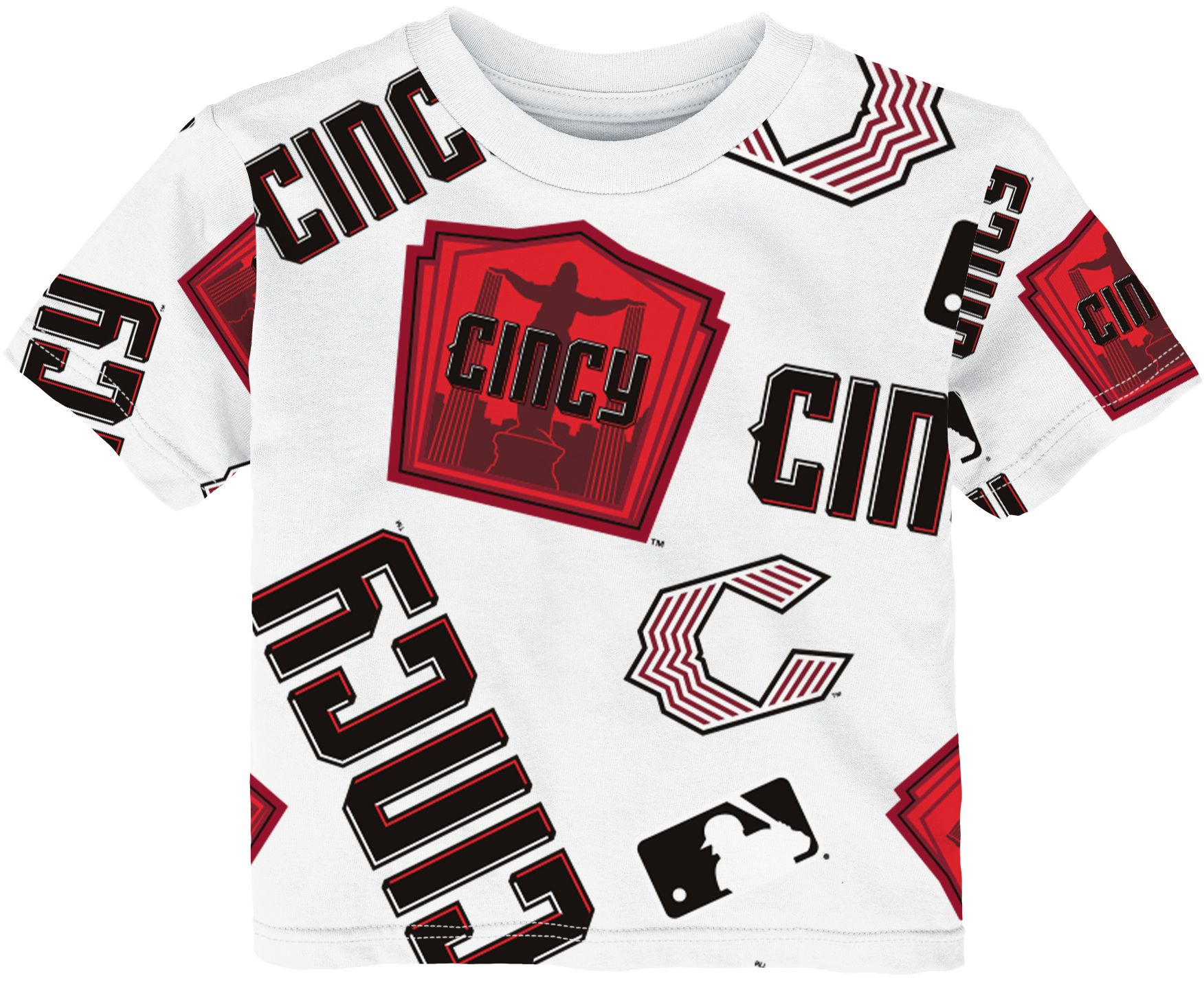 MLB Team Apparel Toddler Cincinnati Reds 2026 City Connect Game Day T-Shirt product image