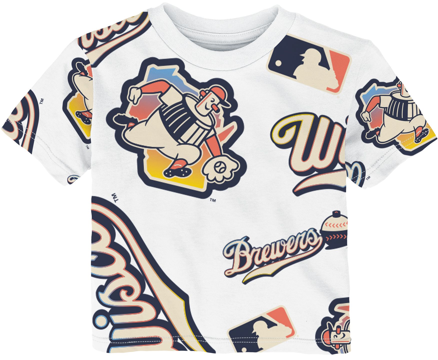 MLB Team Apparel Toddler Milwaukee Brewers 2026 City Connect Game Day T-Shirt product image