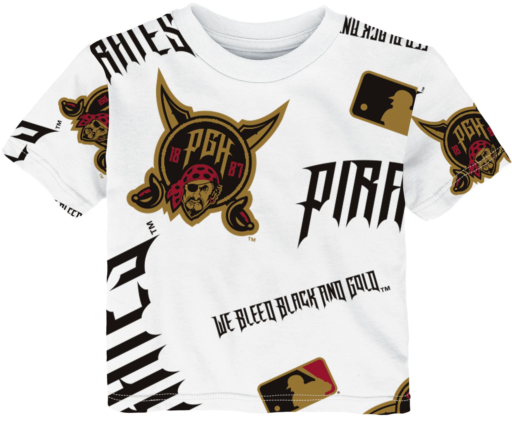 MLB Team Apparel Toddler Pittsburgh Pirates 2026 City Connect Game Day T-Shirt product image