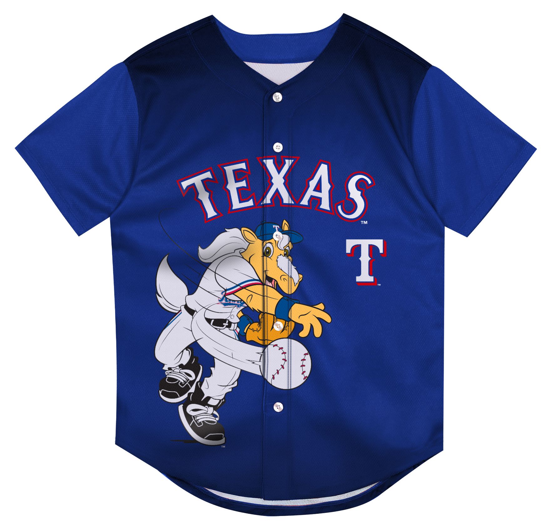 MLB Team Apparel Toddler Texas Rangers Mascot Jersey product image