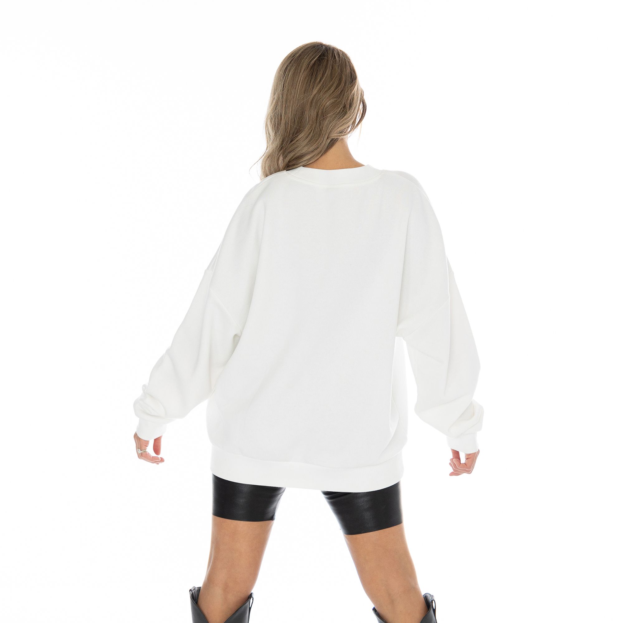 Gameday Couture Women's Duke Blue Devils White Crewneck Sweatshirt product image