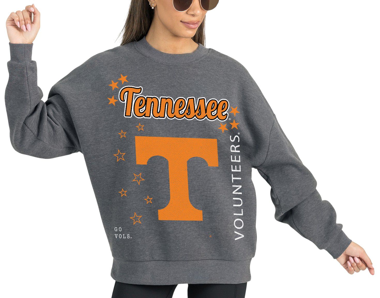 Gameday Couture Women's Tennessee Volunteers Grey Crewneck product image