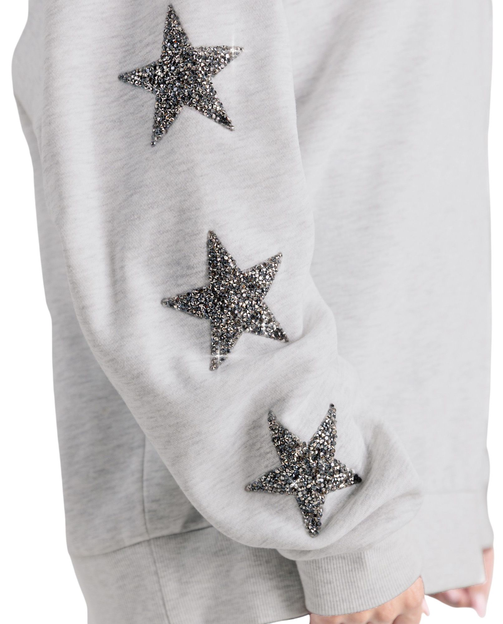 Gameday Couture Women's North Carolina Tar Heels Ash Star Crew Pullover Sweatshirt product image