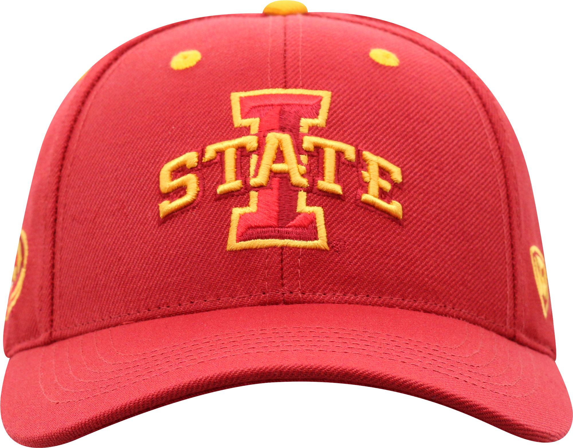 Top of the World Men's Iowa State Cyclones Cardinal Triple Threat Adjustable Hat product image