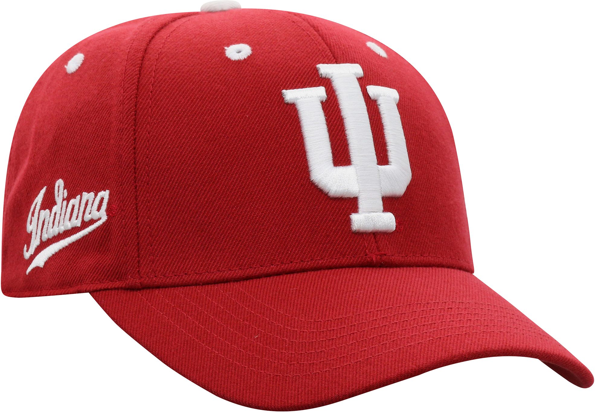 Top of the World Men's Indiana Hoosiers Crimson Triple Threat Adjustable Hat product image