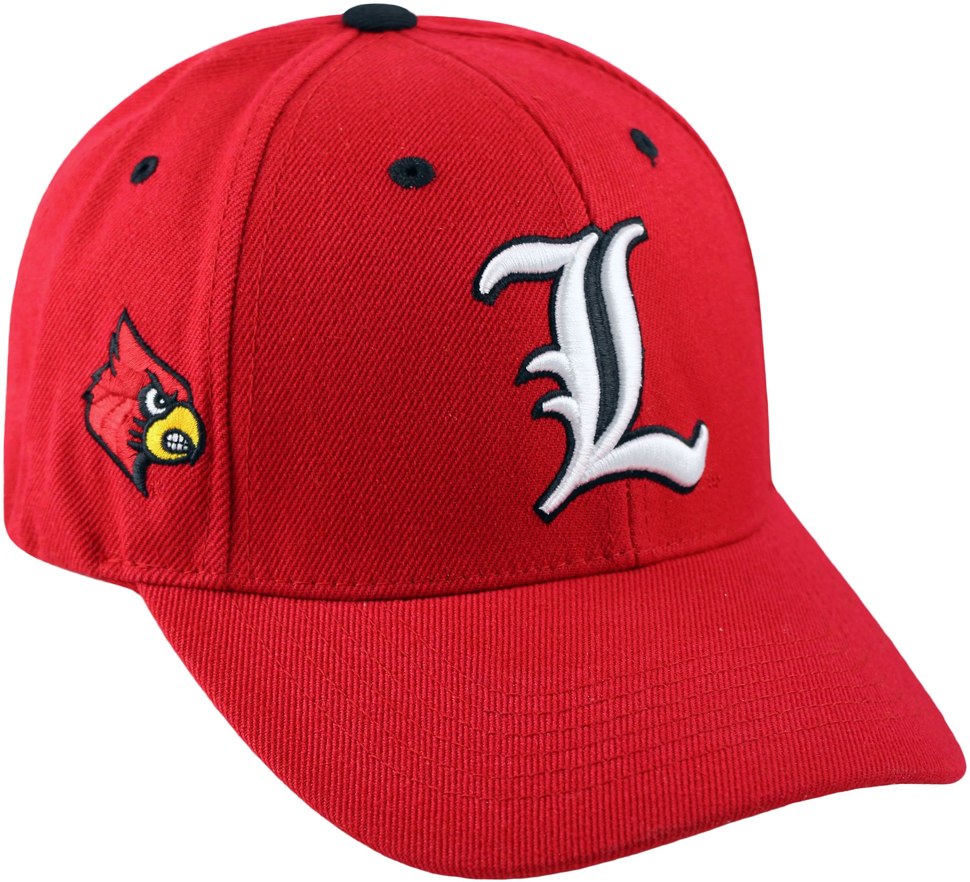 Top of the World Men's Louisville Cardinals Cardinal Red Triple Threat Adjustable Hat product image