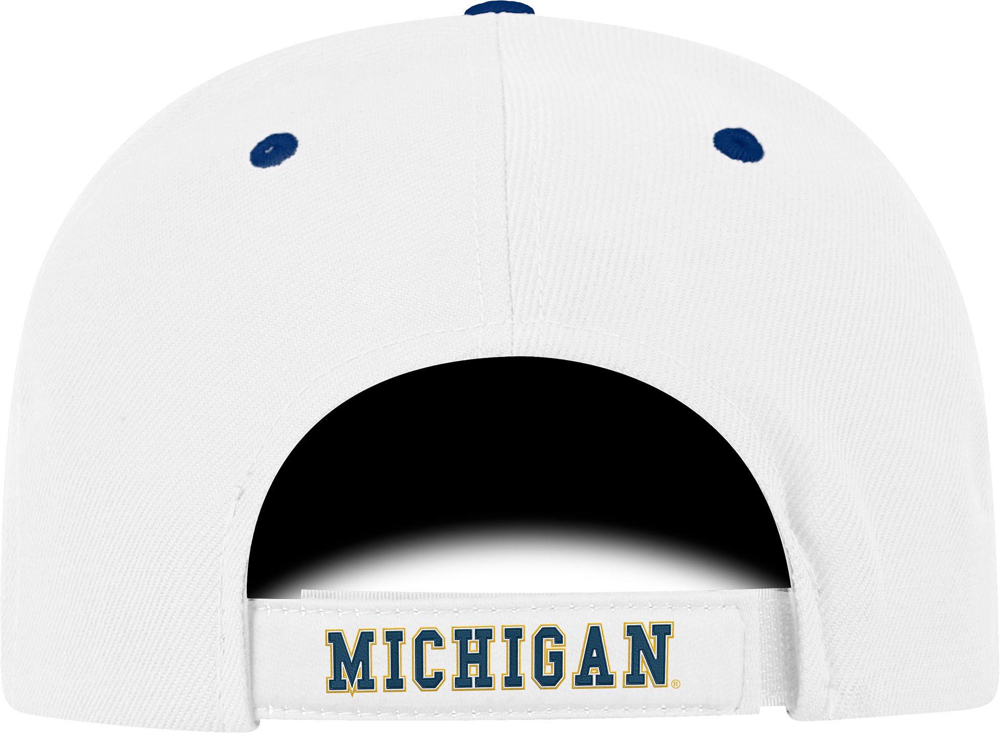 Top of the World Men's Michigan Wolverines Triple Threat Adjustable White Hat product image