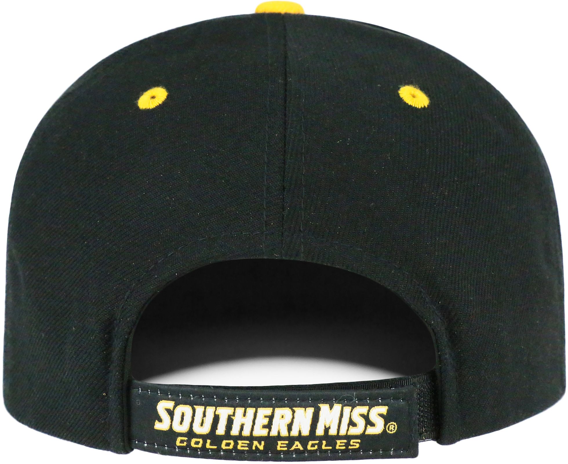 Top of the World Men's Southern Miss Golden Eagles Triple Threat Adjustable Black Hat product image
