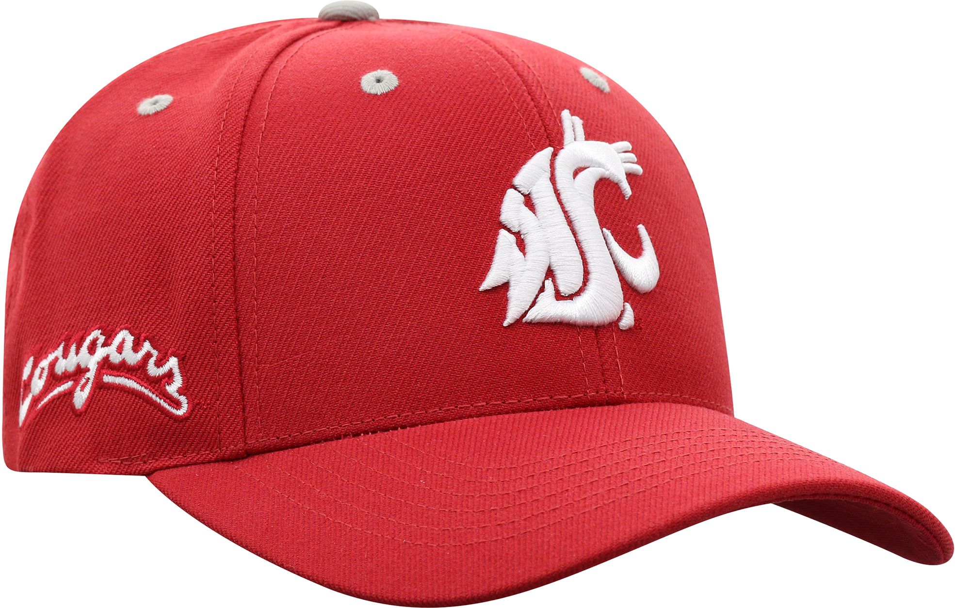 Top of the World Men's Washington State Cougars Crimson Triple Threat Adjustable Hat product image