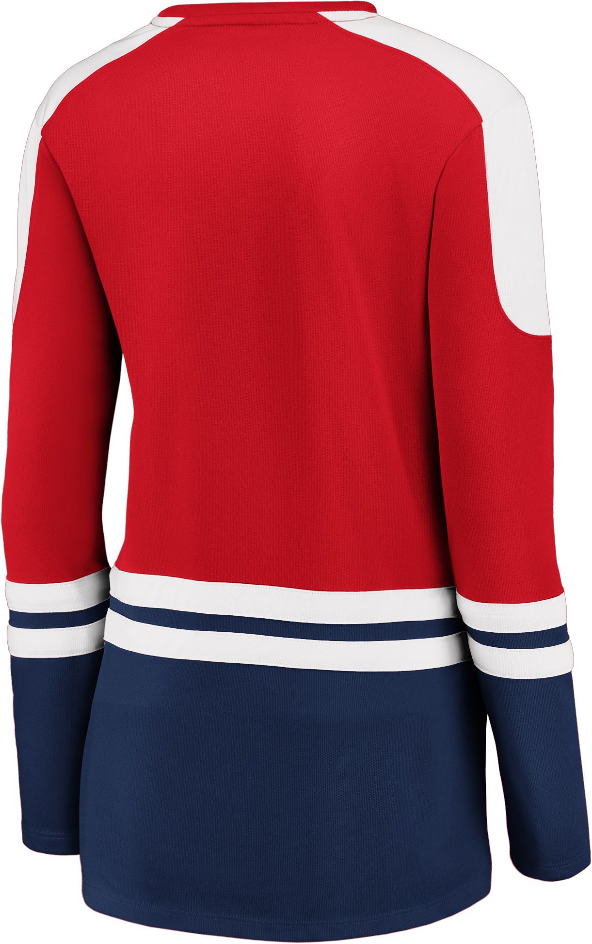 NHL Women's Washington Capitals Slapshot Red Long Sleeve T-Shirt product image