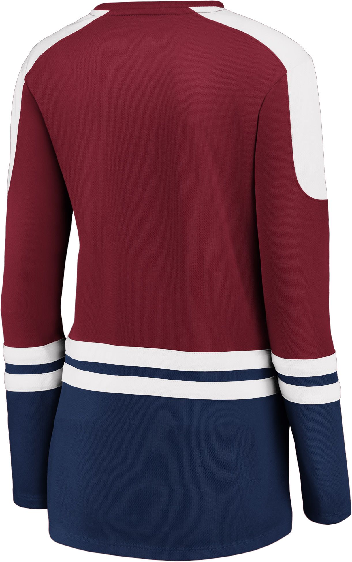 NHL Women's Colorado Avalanche Slapshot Maroon Long Sleeve T-Shirt product image