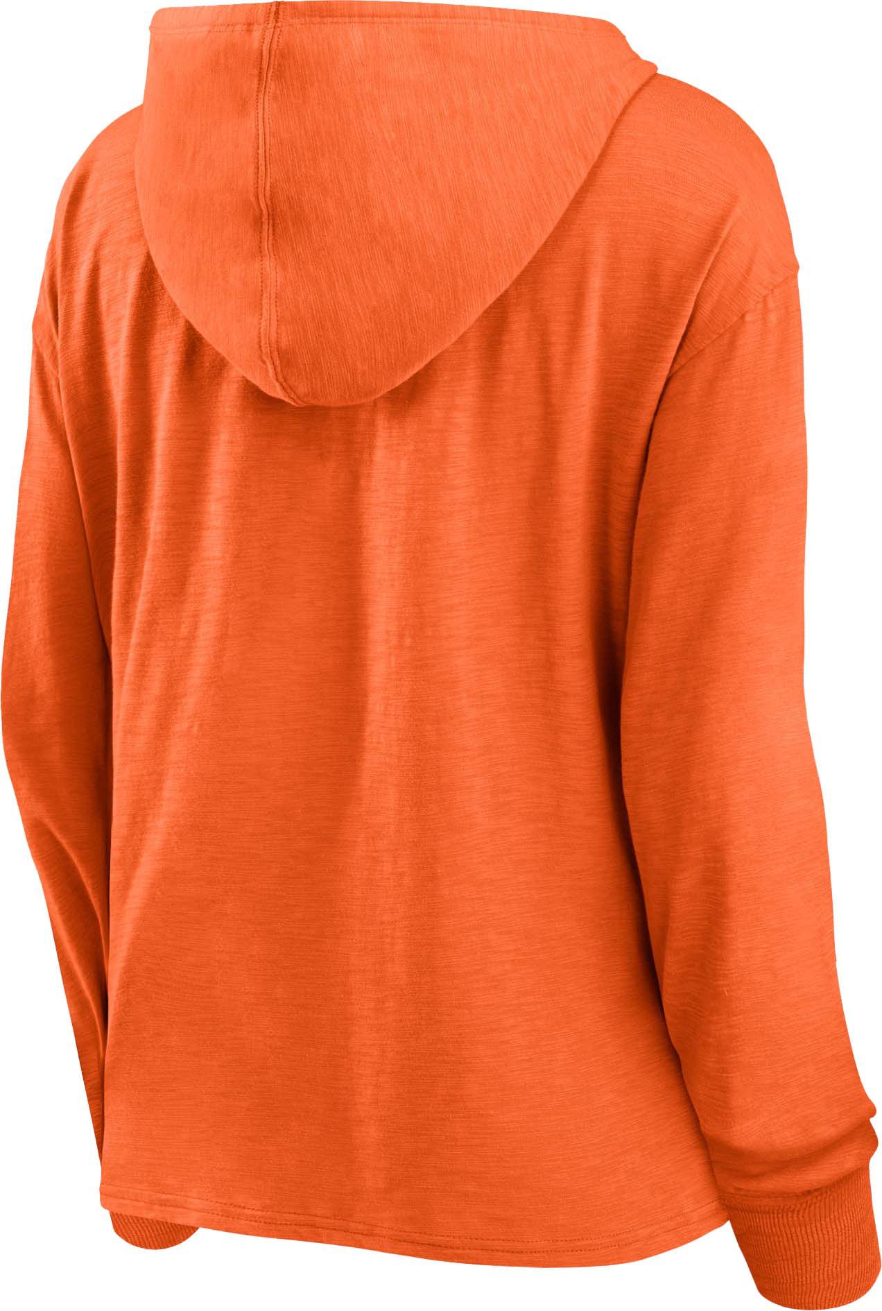 NHL Women's Philadelphia Flyers Vintage Orange Waffle Pullover Hoodie product image