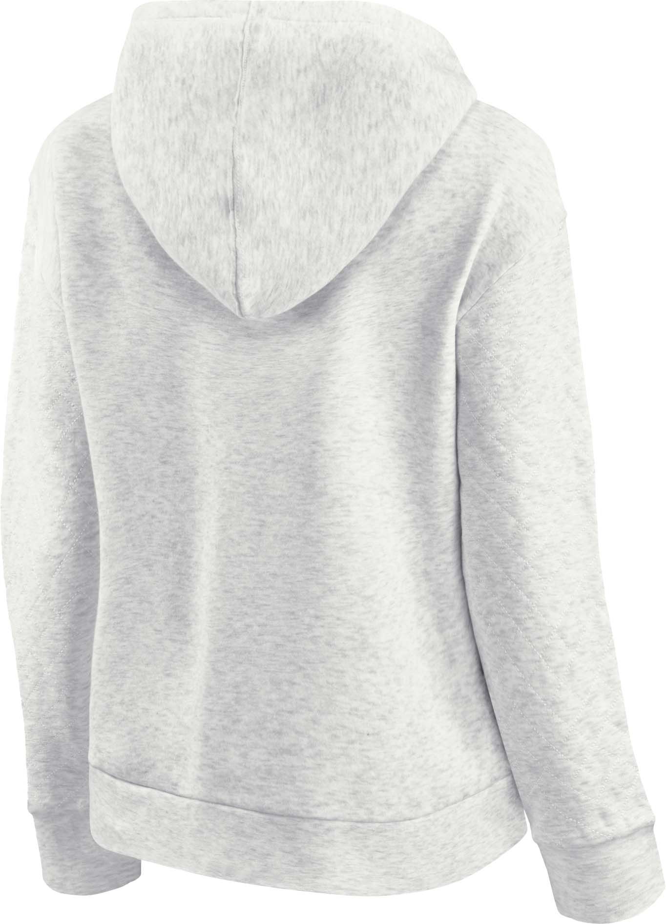 NHL Women's Los Angeles Kings Vintage Oatmeal Quilted Pullover Hoodie product image