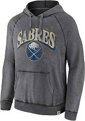NHL Buffalo Sabres Vintage Wash Storm Gray Pullover Hoodie product image