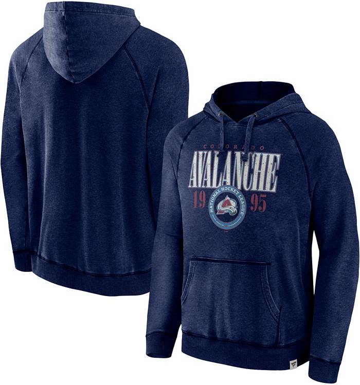 NHL Youth Boys Sz Small Colorado Avalanche Full Zip Hoodie Maroon Sweatshirt  New