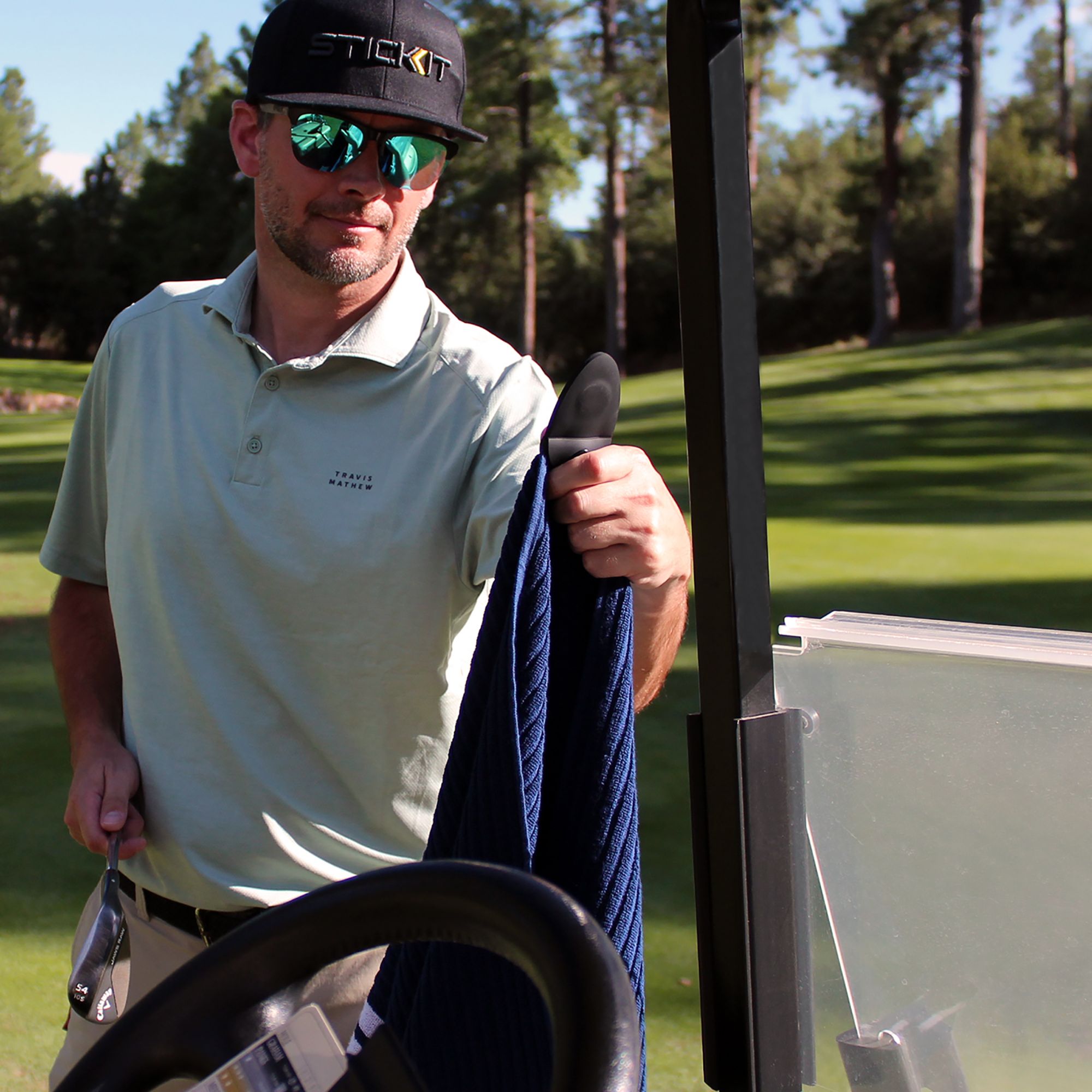 STICKIT Magnetic XL Golf Towel product image