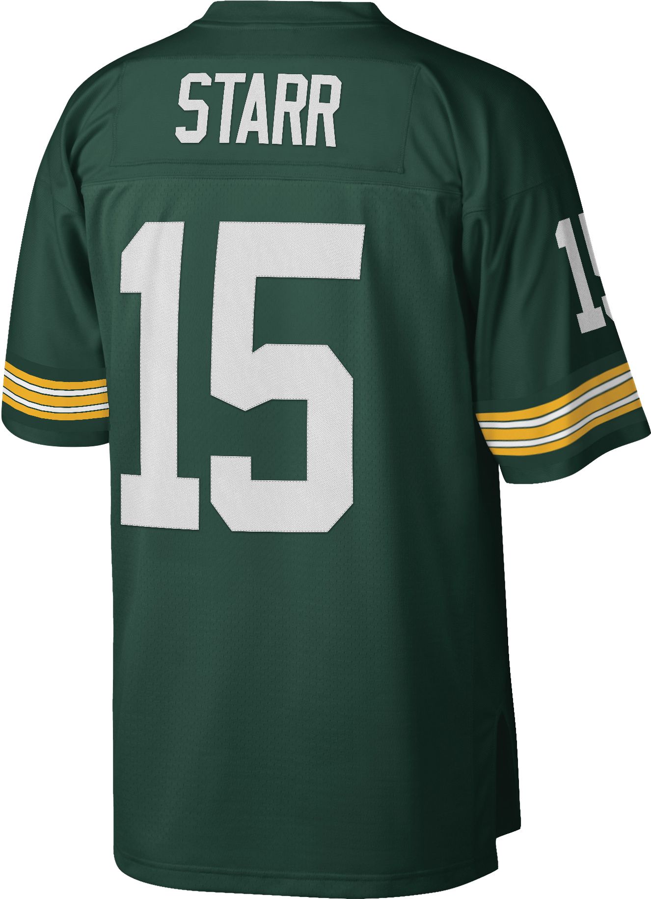 Mitchell & Ness Men's 1969 Game Jersey Green Bay Packers Bart Starr #15 product image