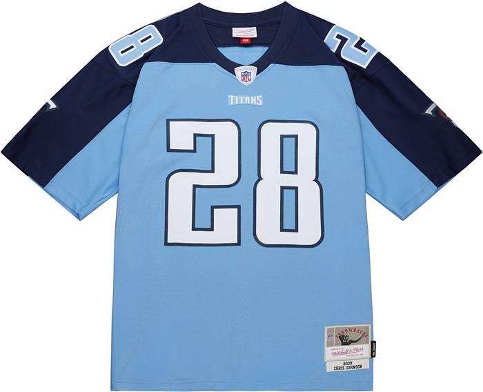 Eddie George Tennessee Titans Autographed Throwback Mitchell