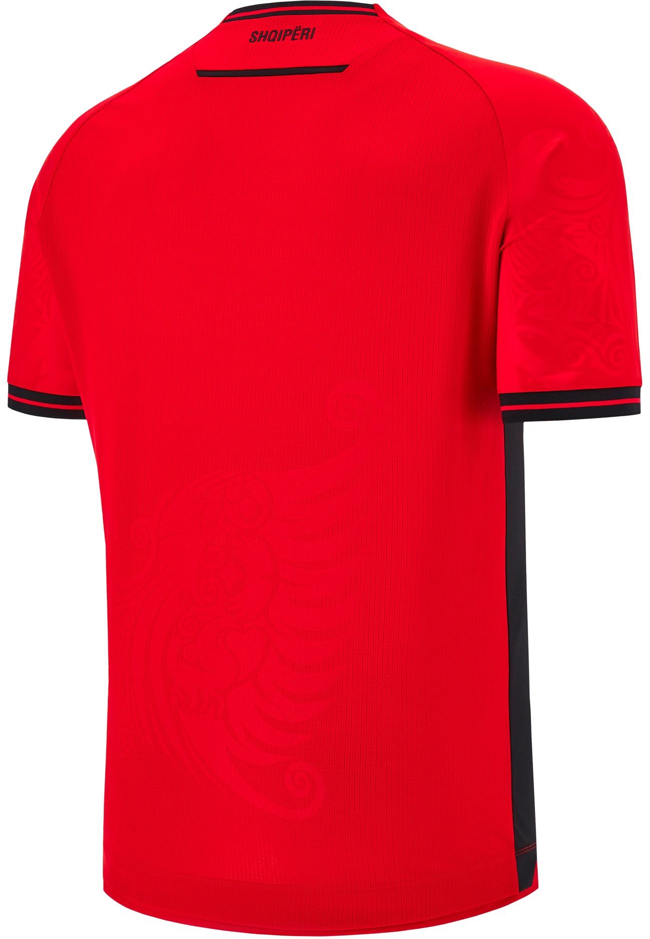 Macron Adult Albania National Team 2025 Red Authentic Home Jersey product image