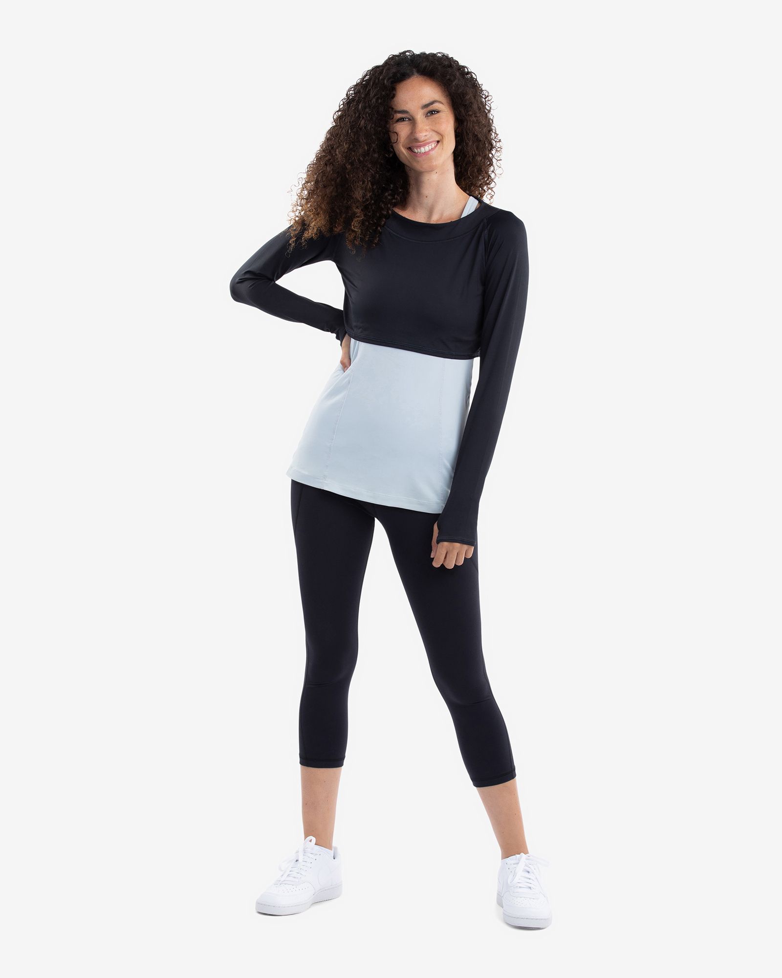 BloqUV Women's Sun Protective UPF 50 Crop Top product image