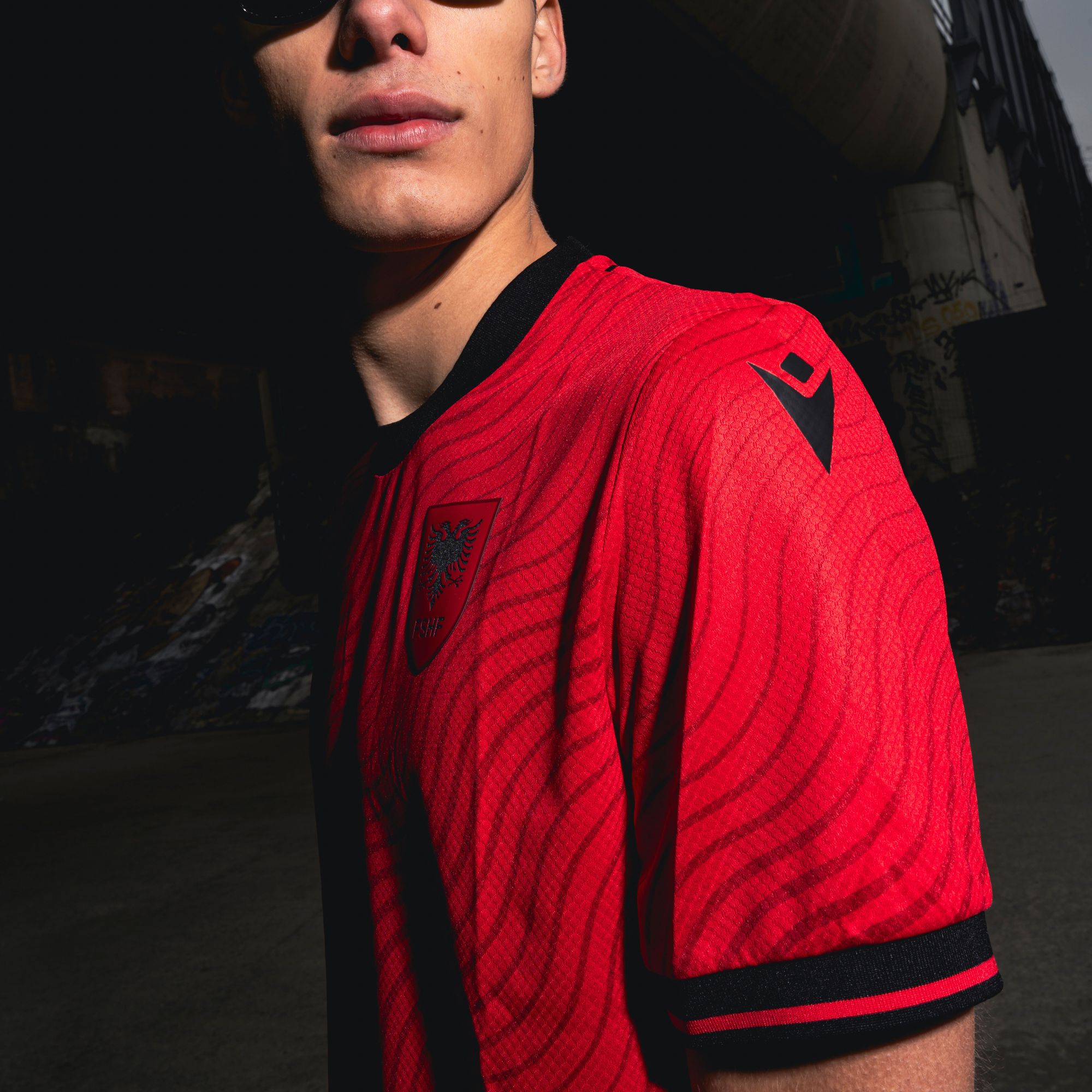 Macron Adult Albania 2026 Home Authentic Jersey product image