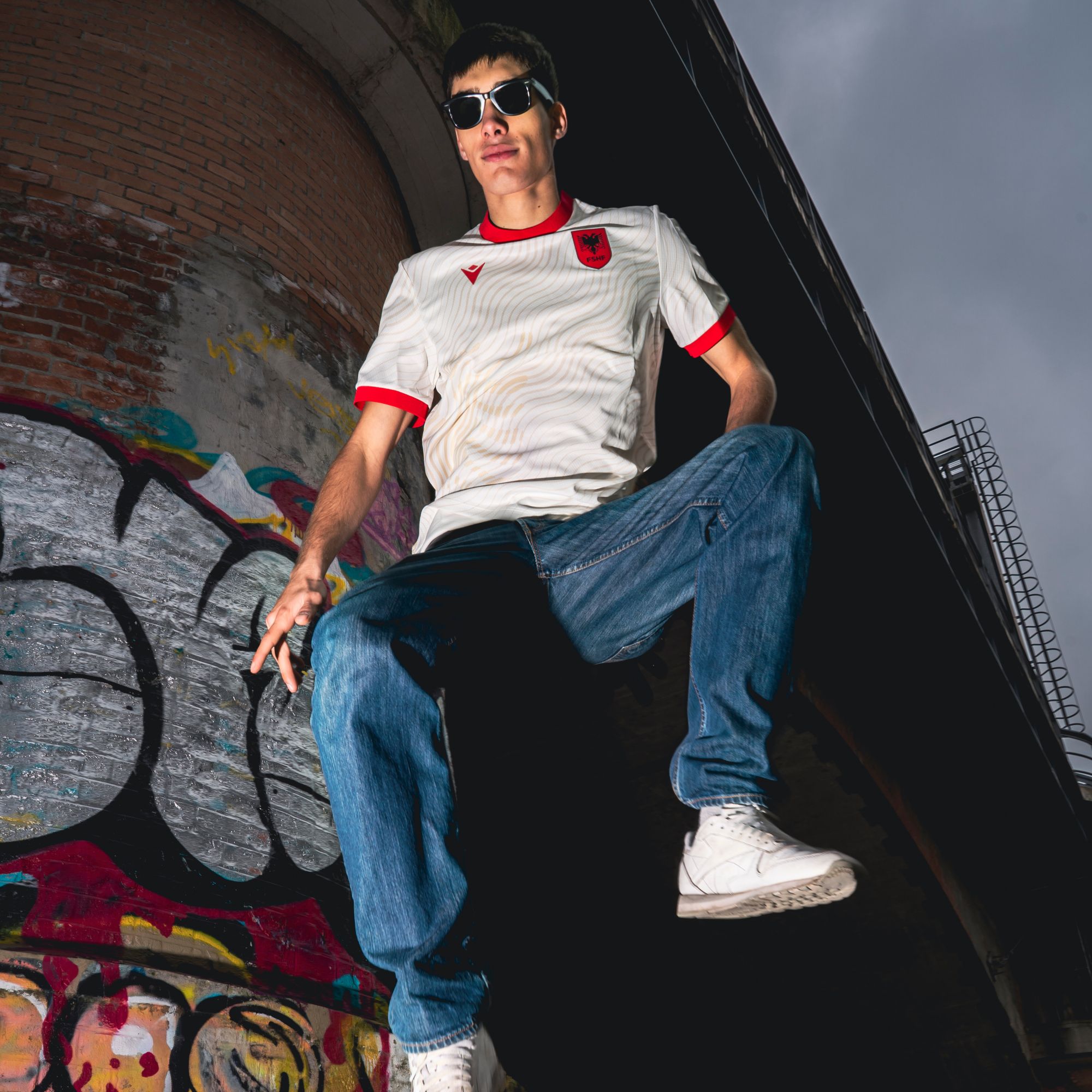 Macron Adult Albania 2026 Authentic Away Jersey product image