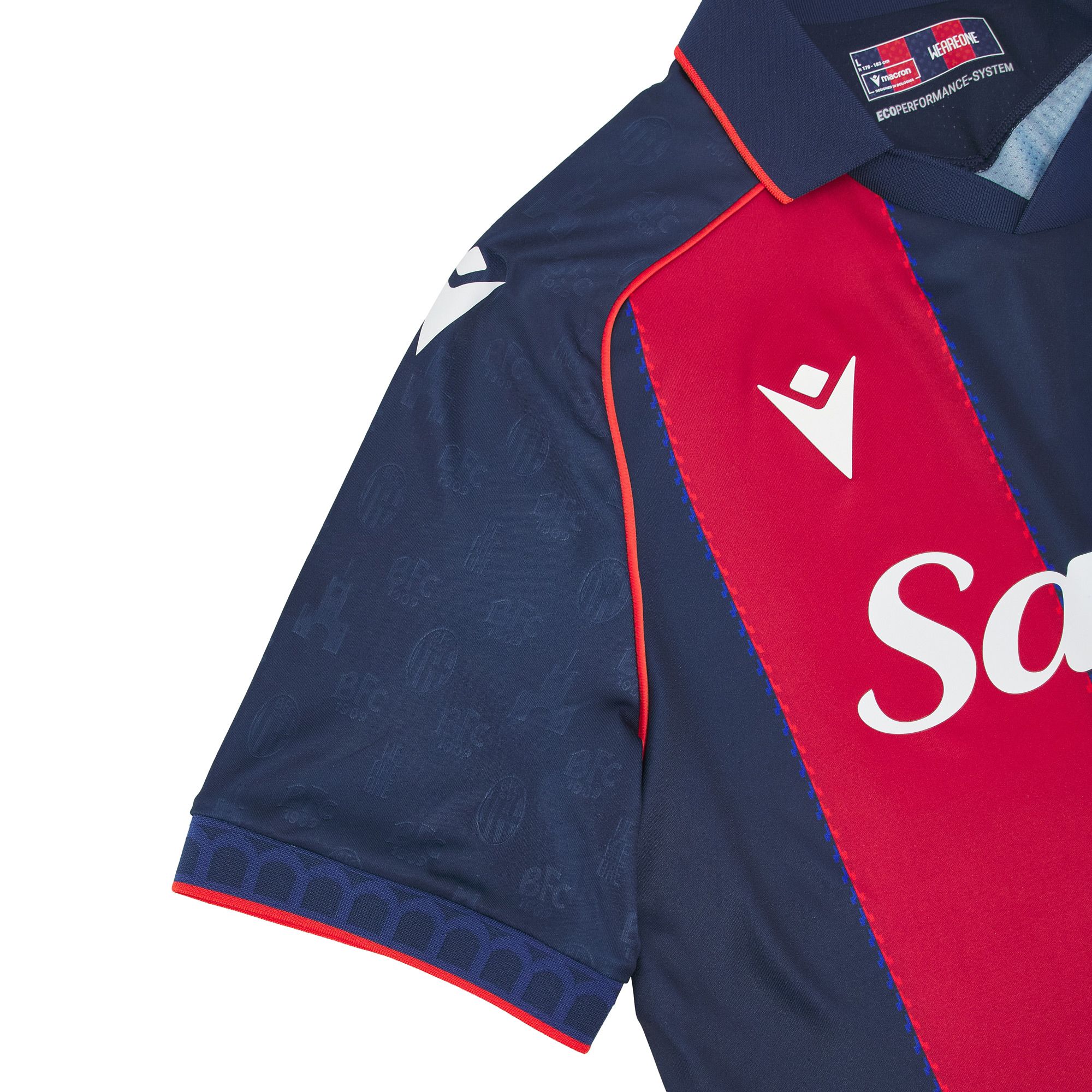 Macron Adult Bologna FC 2026 Home Authentic Jersey product image