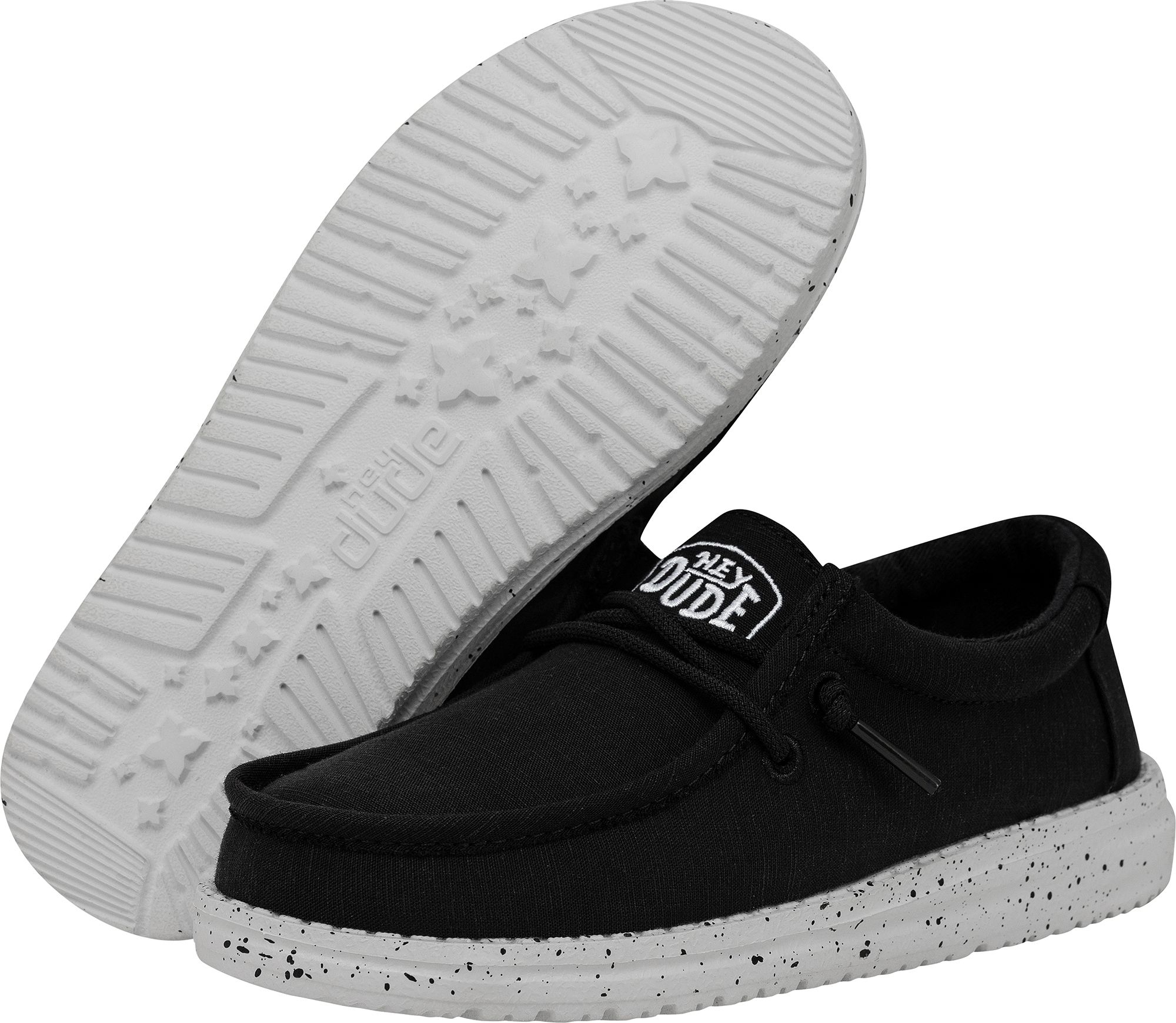 Hey Dude Kids' Wally Slub Canvas Shoes