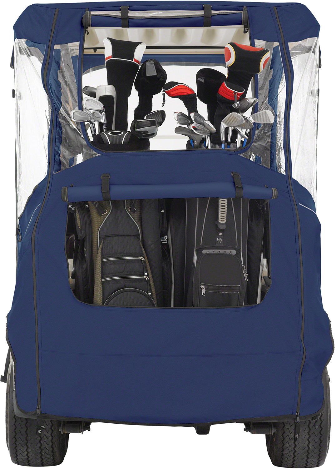 Classic Accessories Fairway FadeSafe E-Z-GO Navy Golf Cart Enclosure product image