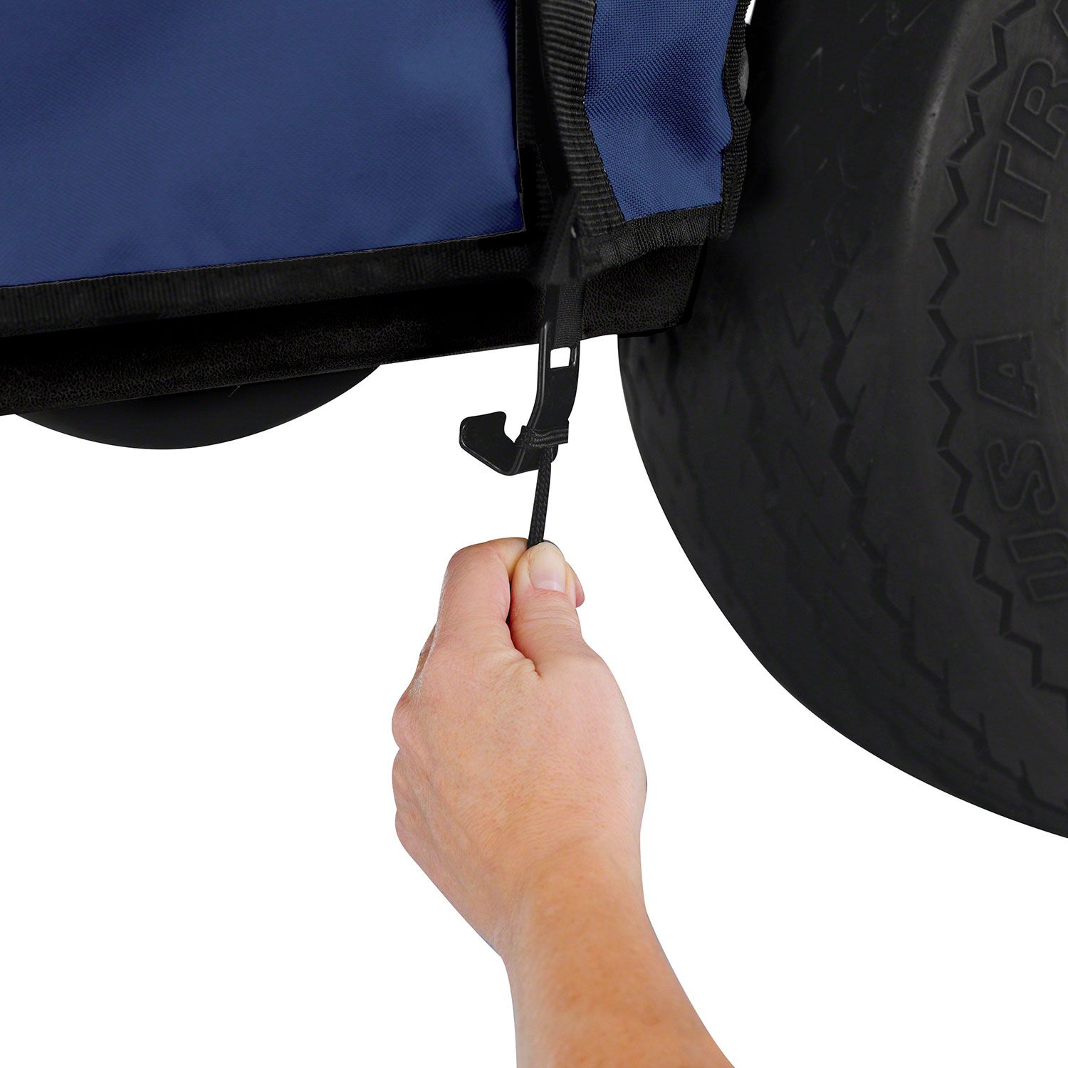 Classic Accessories Fairway FadeSafe E-Z-GO Navy Golf Cart Enclosure product image