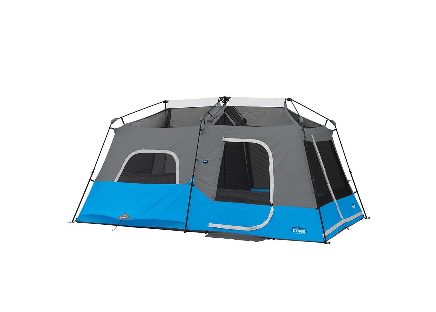 CORE Equipment 9 Person Lighted Cabin Tent Dick s Sporting Goods