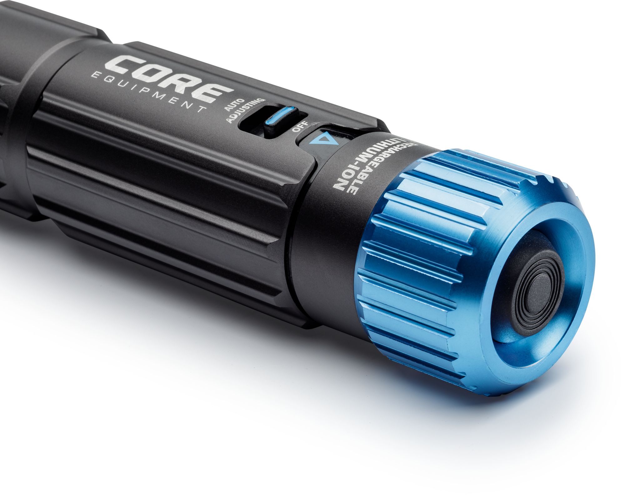 CORE Equipment 1500 Lumen Rechargeable Auto-Dimming Flashlight with USB Output product image