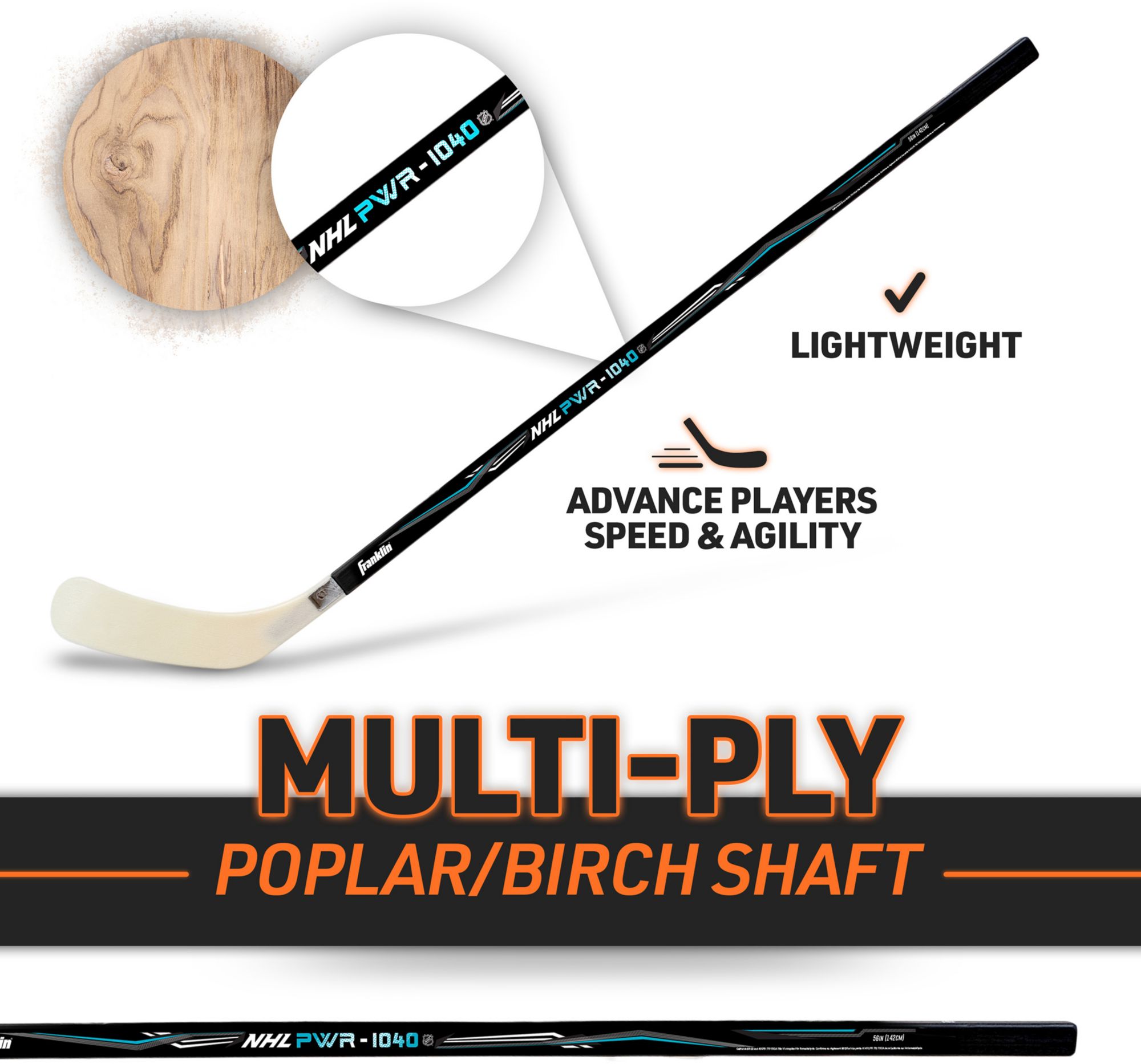 Franklin NHL PWR 1040 56'' Street Hockey Stick product image
