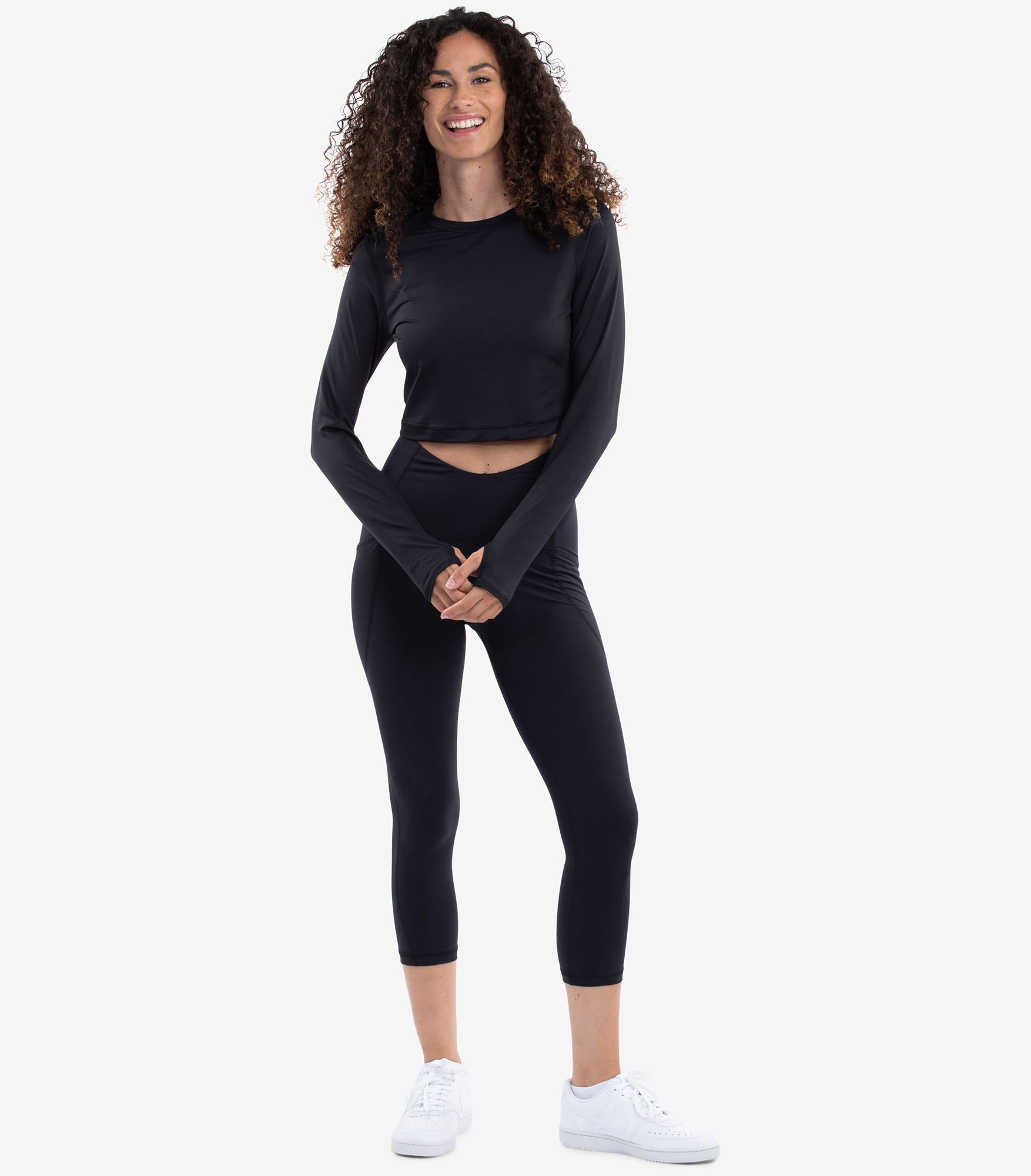 BloqUV Women's Everyday Racquet Crop Top product image