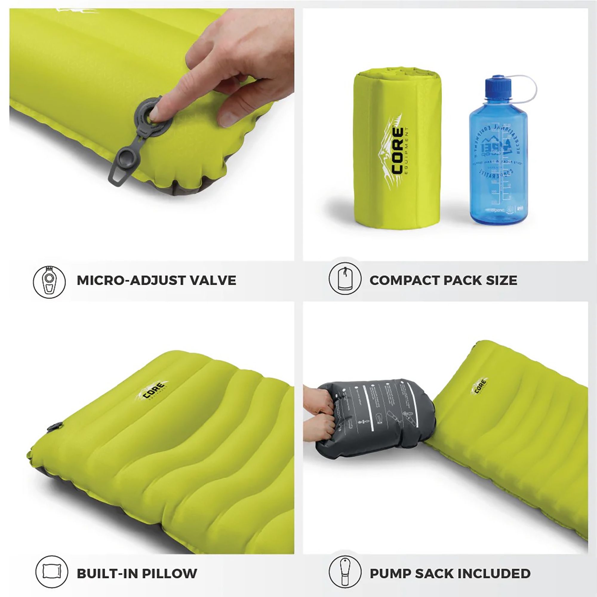 Core Equipment 4 Season Insulated Sleeping Pad product image