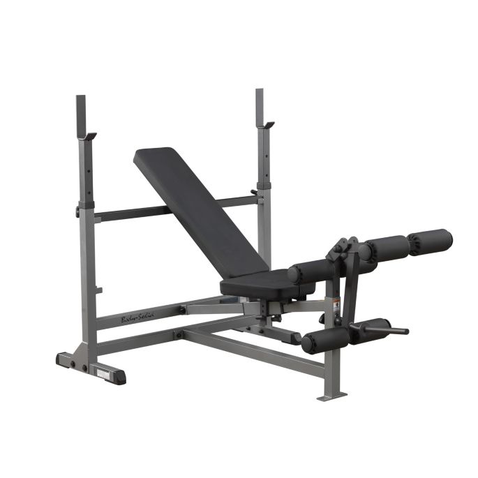 Body Solid Gdib46l Olympic Weight Bench With Leg Developer