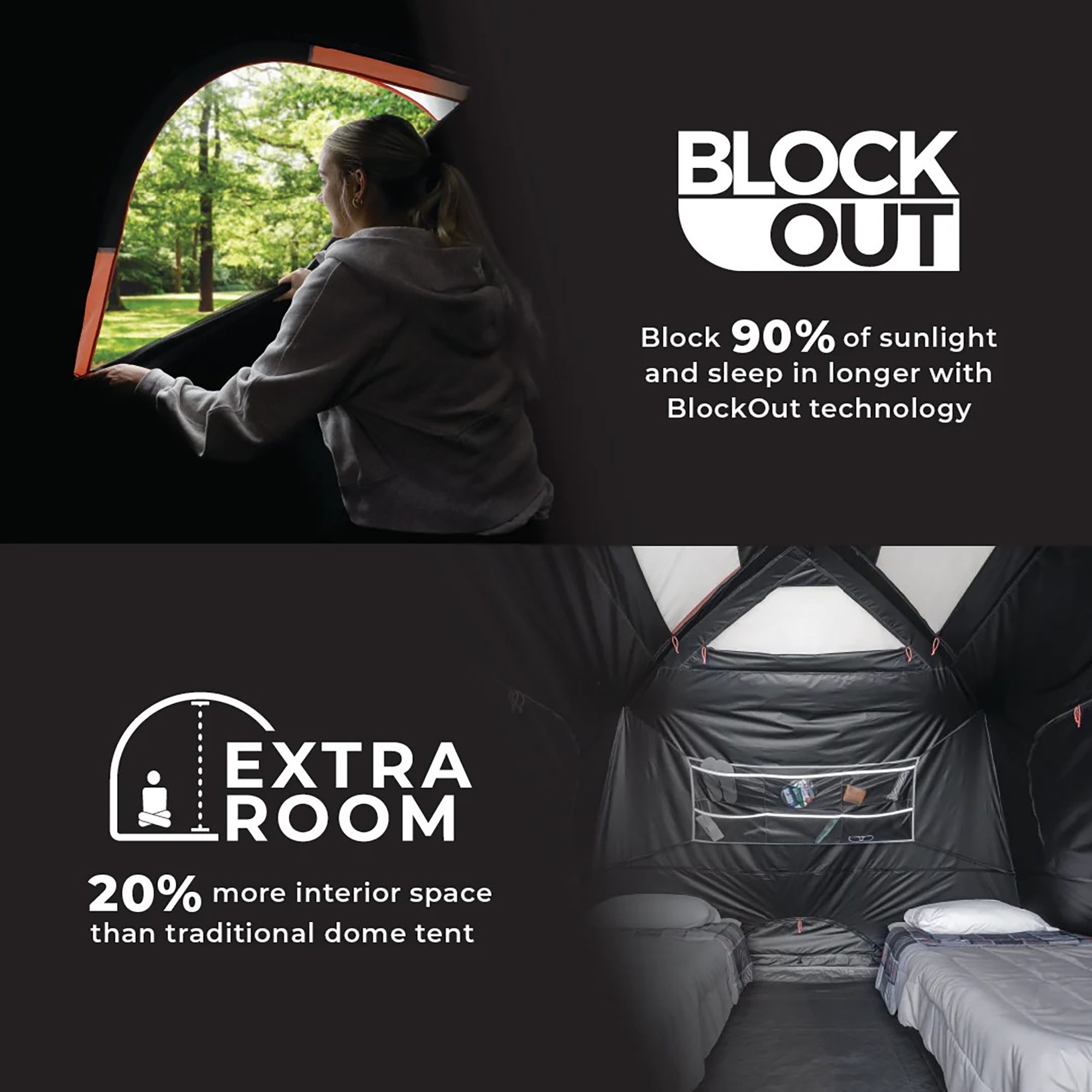 Core Equipment Blockout Dome 6 Person Tent product image