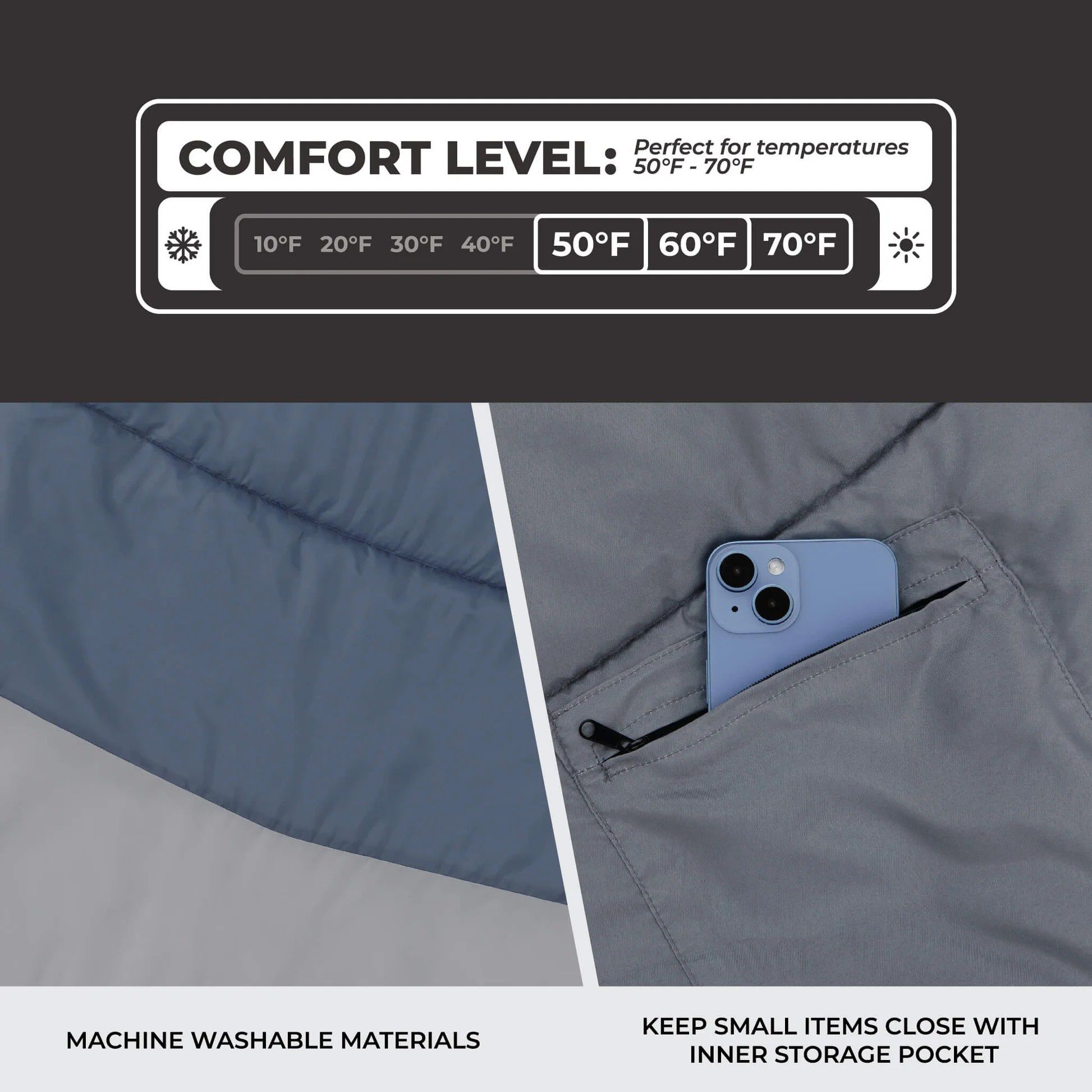 CORE Equipment 30 Degree XL Sleeping Bag product image