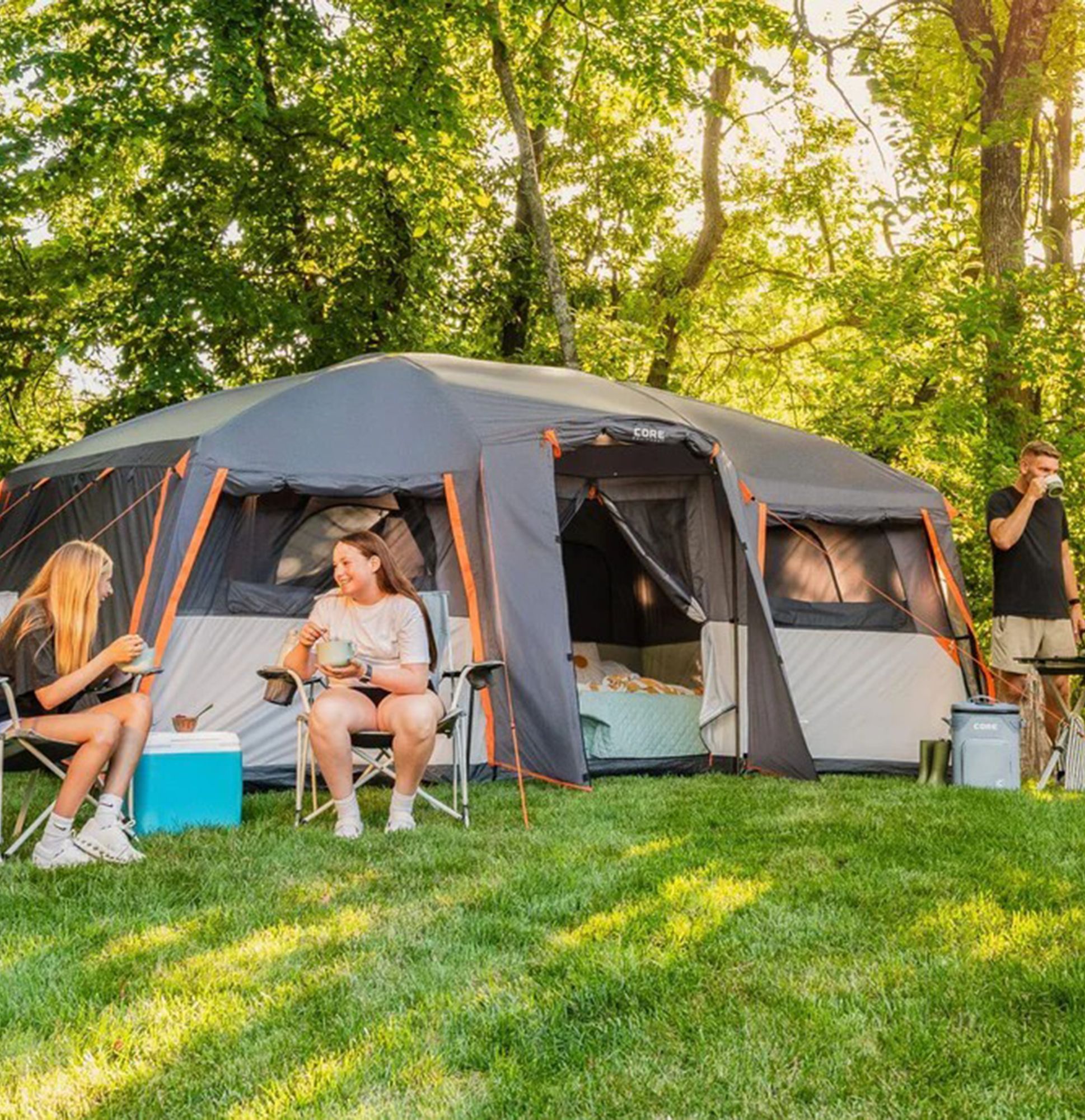 CORE Equipment 12 Person Straight Wall Cabin Tent product image