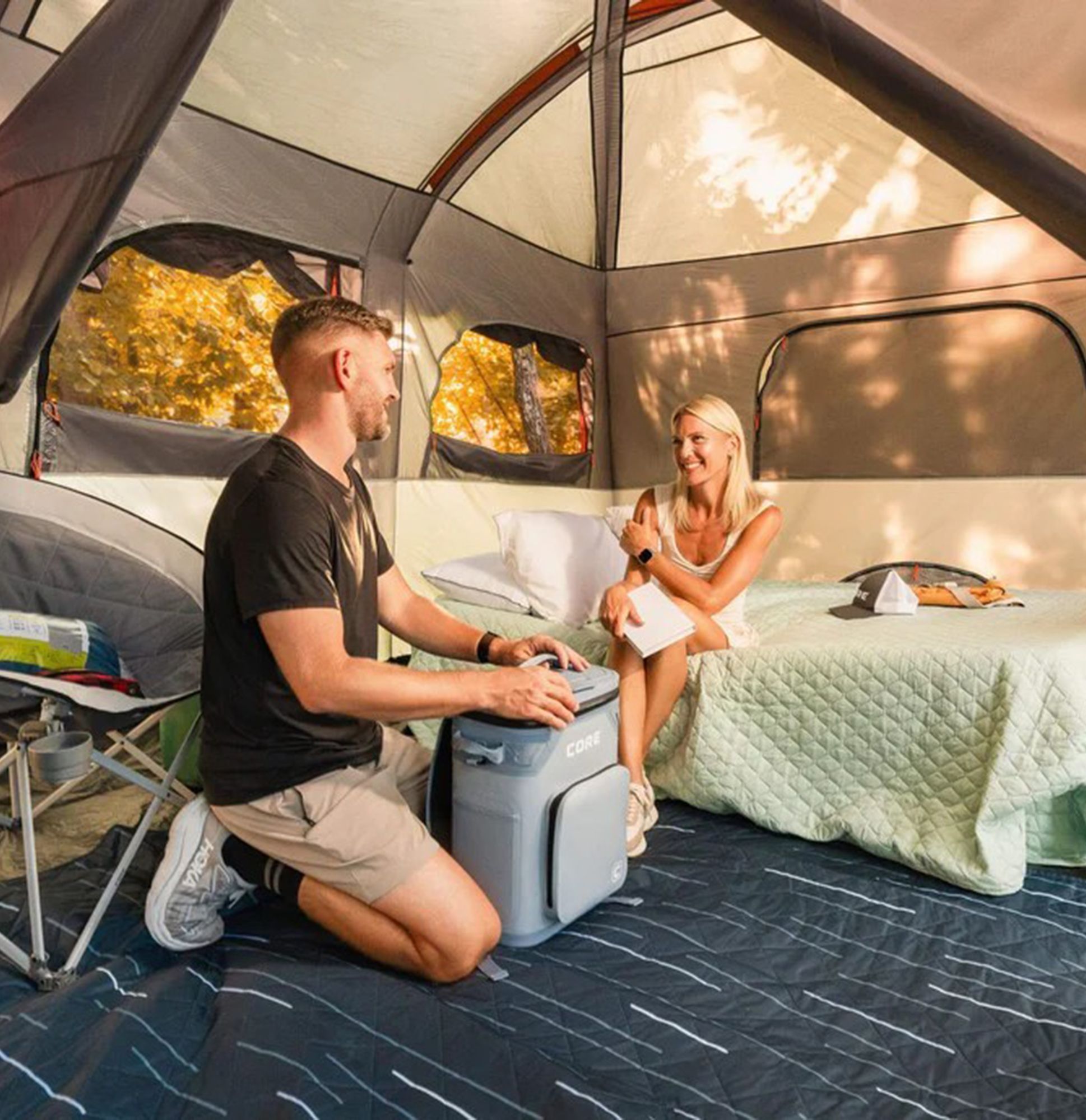 CORE Equipment 12 Person Straight Wall Cabin Tent product image