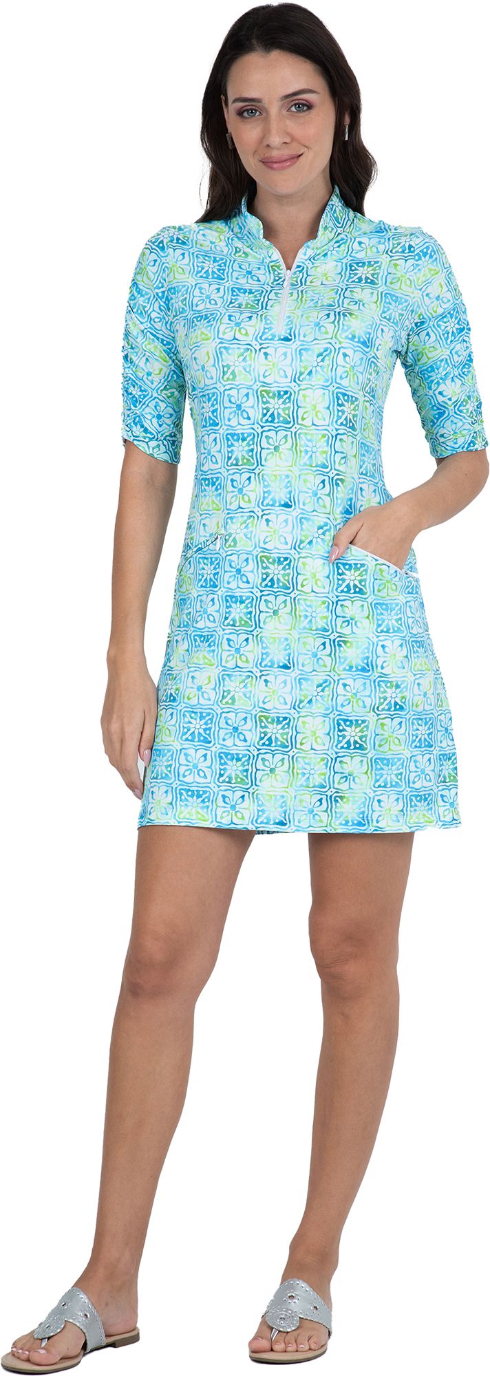 IBKUL Women's Kathy Elbow Length Sleeve Golf Dress product image