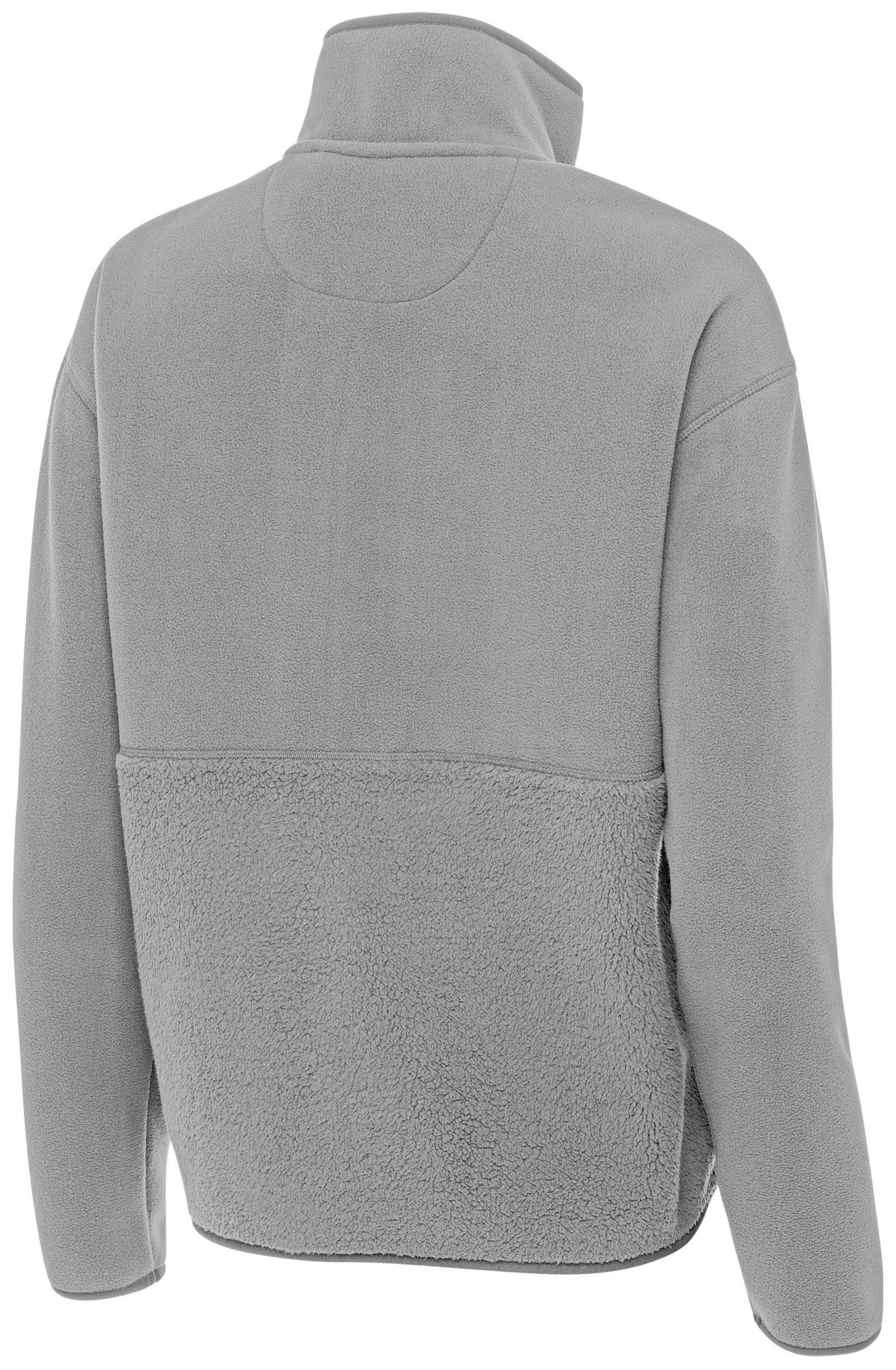 Antigua Women's Baylor Bears Grey Figure 1/4 Zip Pullover product image