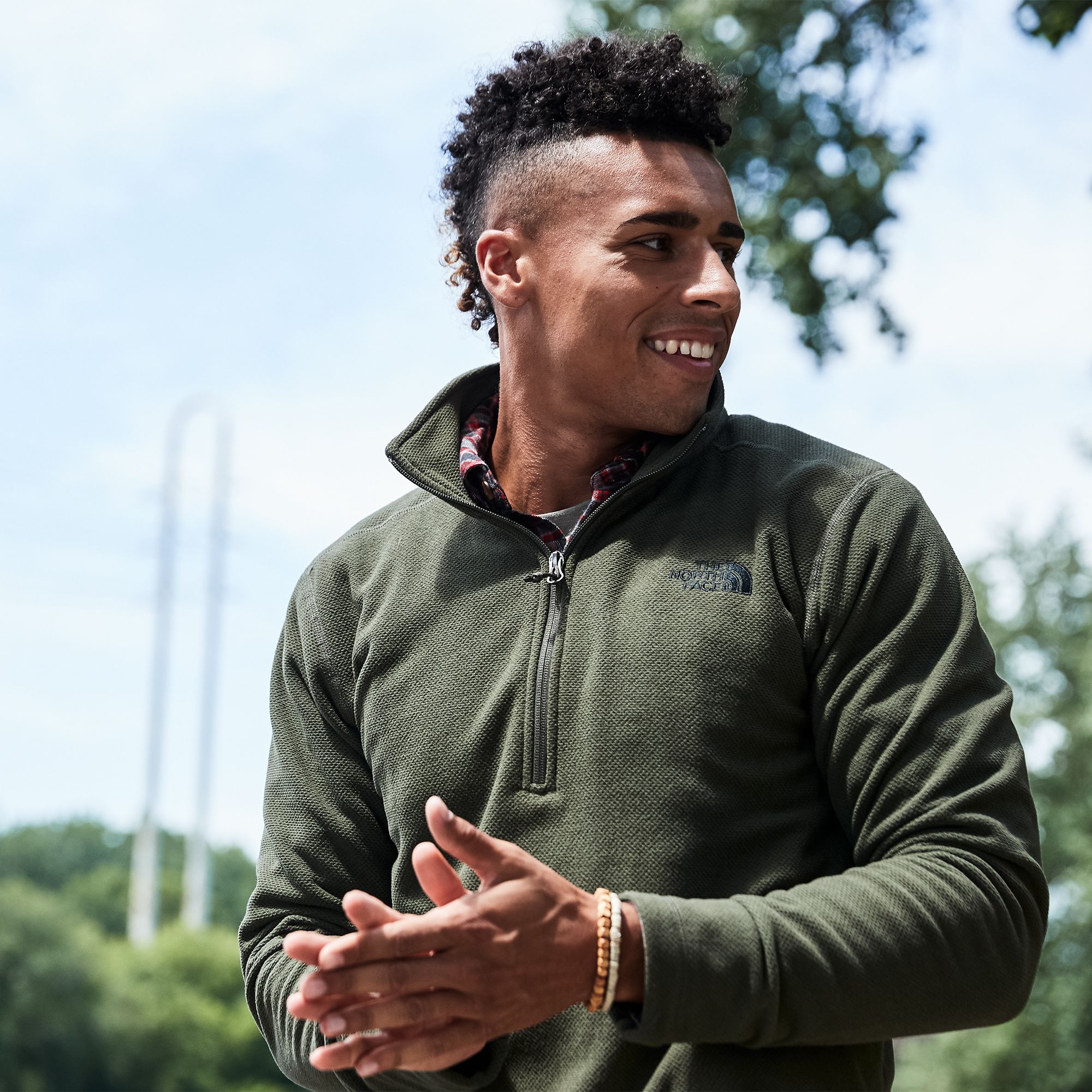 the north face texture cap rock full zip fleece