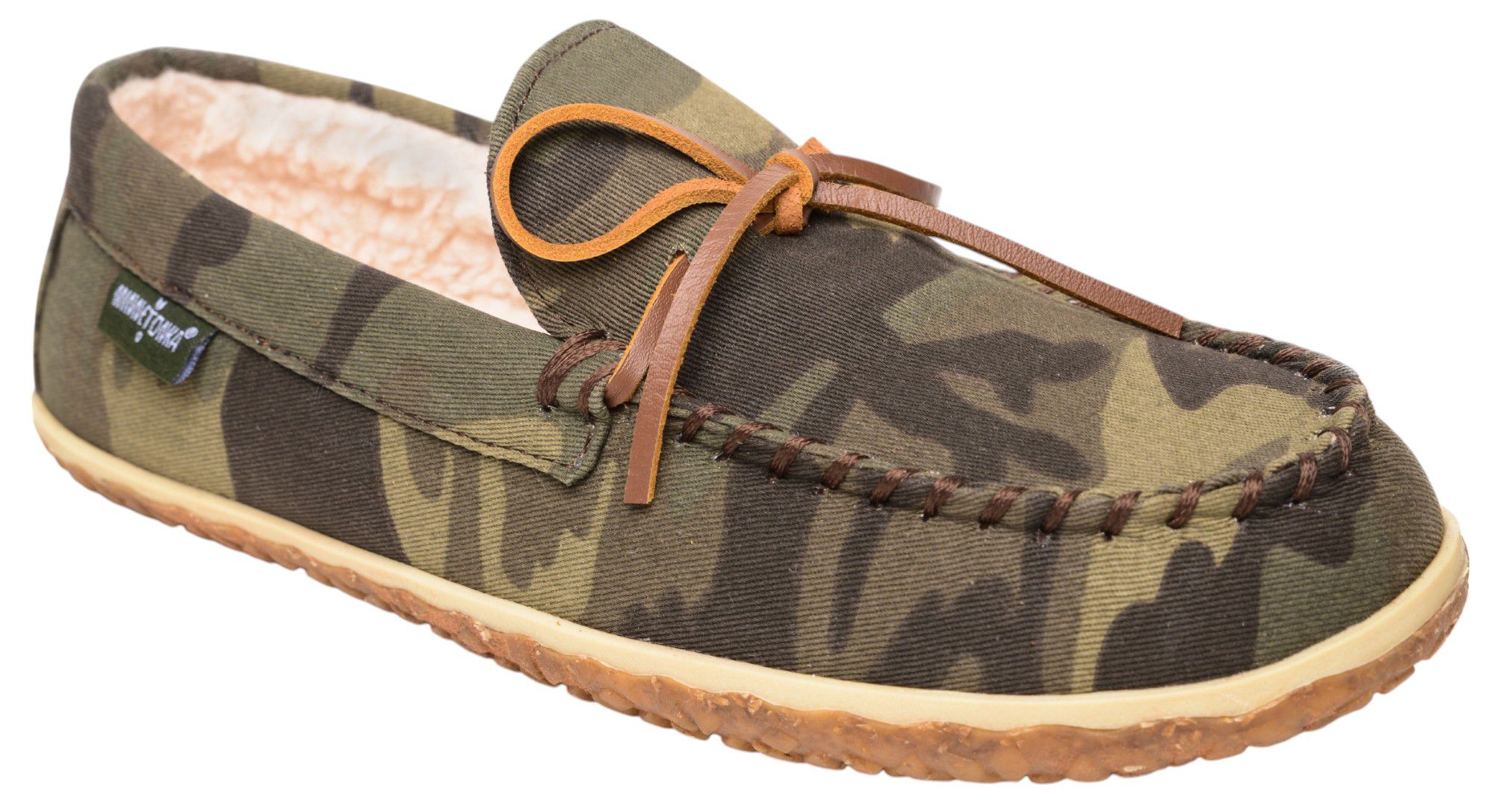 Minnetonka Men's Tomm Moccasin Slippers product image