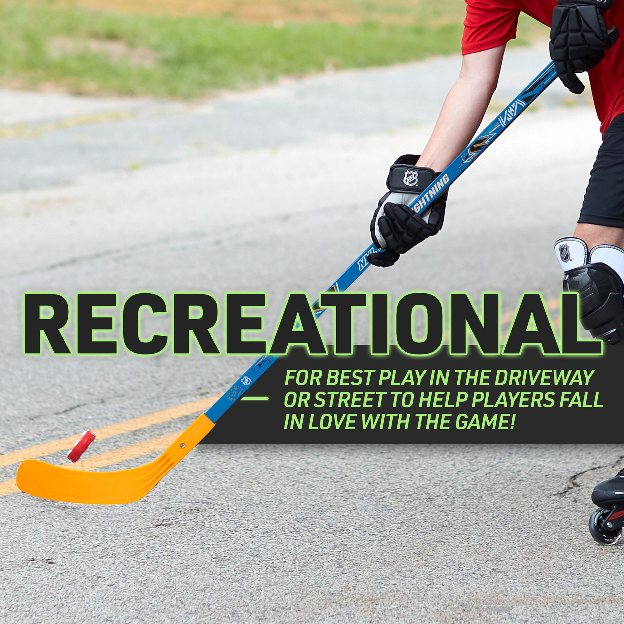 Franklin Sports Junior Lightning Street Hockey Stick product image