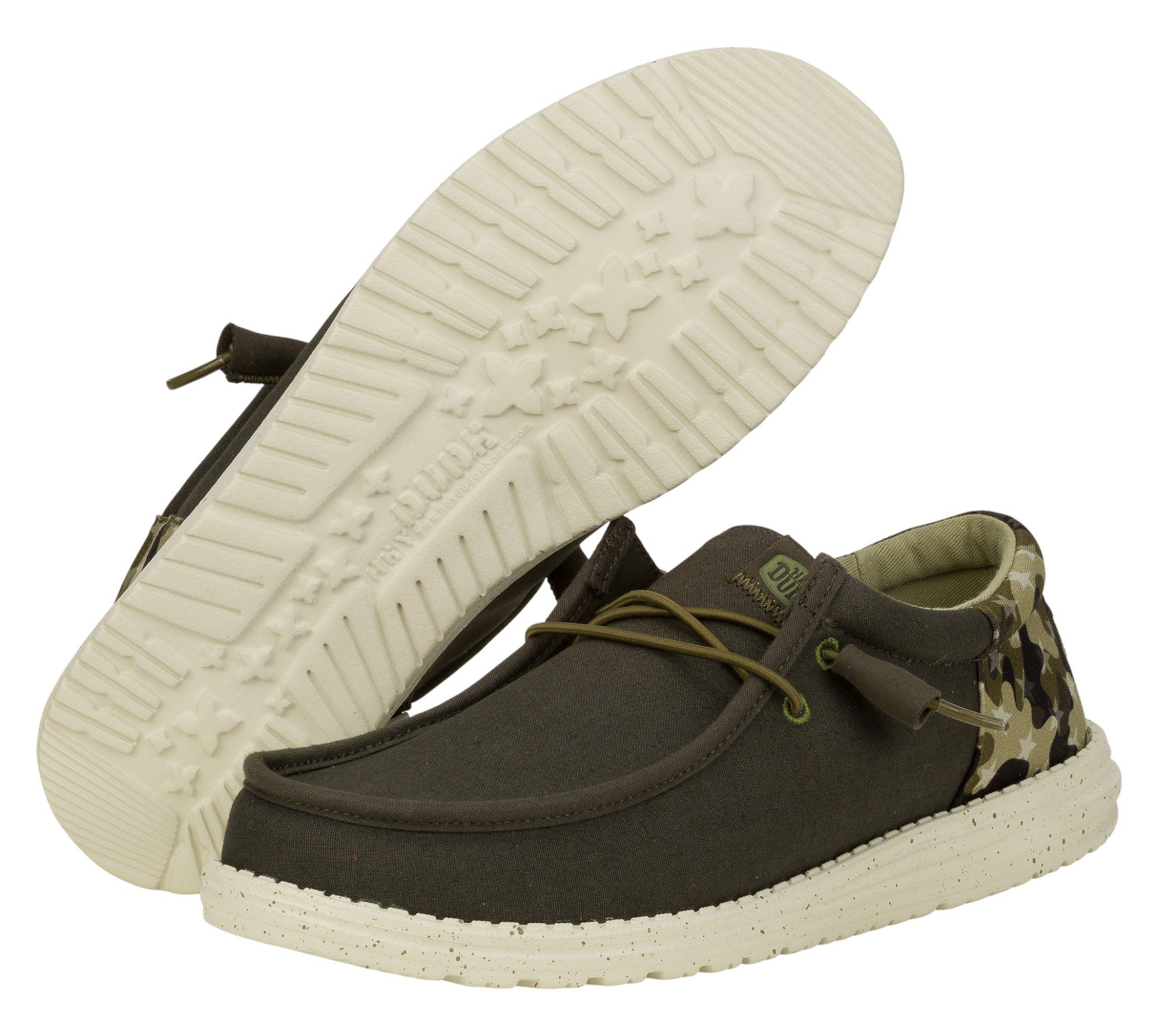 Hey Dude Men's Wally Funk Americana Camo Shoes product image